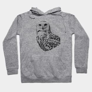 Snowy owl Hoodie